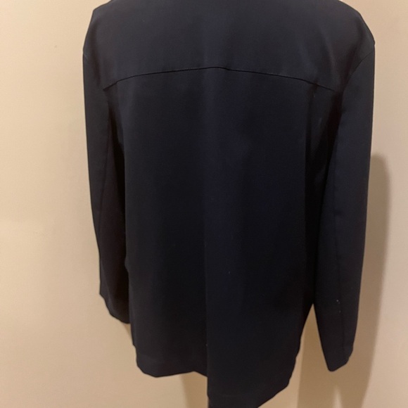Talbot’s Zip front Stretch Jacket, Navy Size Large - Picture 4 of 4